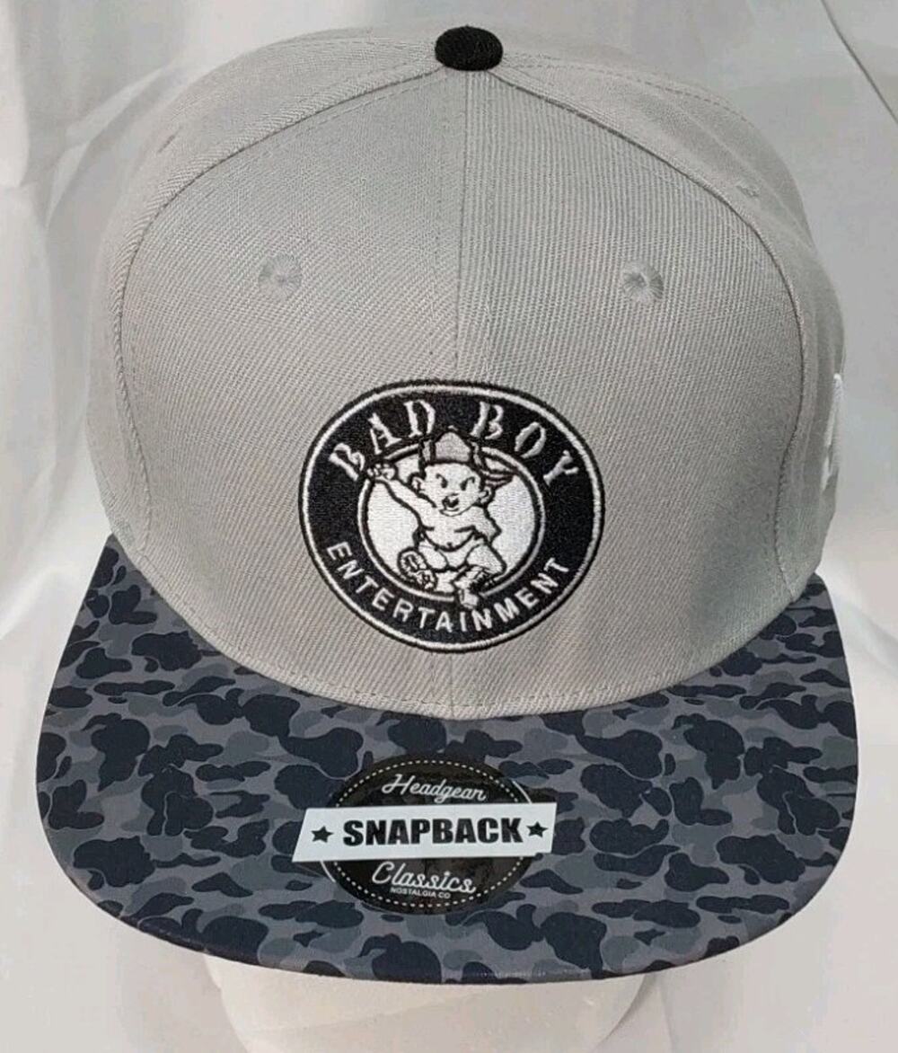 Headgear Classics Platinum Bad Boy Snapback Adjustable Hat